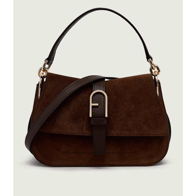 Furla Kabelka na rameno Furla Flow Mini | semiš