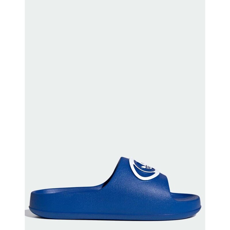 adidas Originals Adilette 00s slides in blue and white