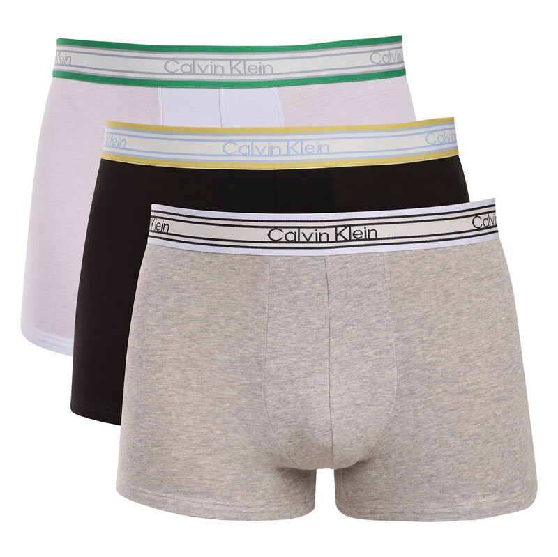 3PACK pánské boxerky Calvin Klein vícebarevné (NB4554-4T5)