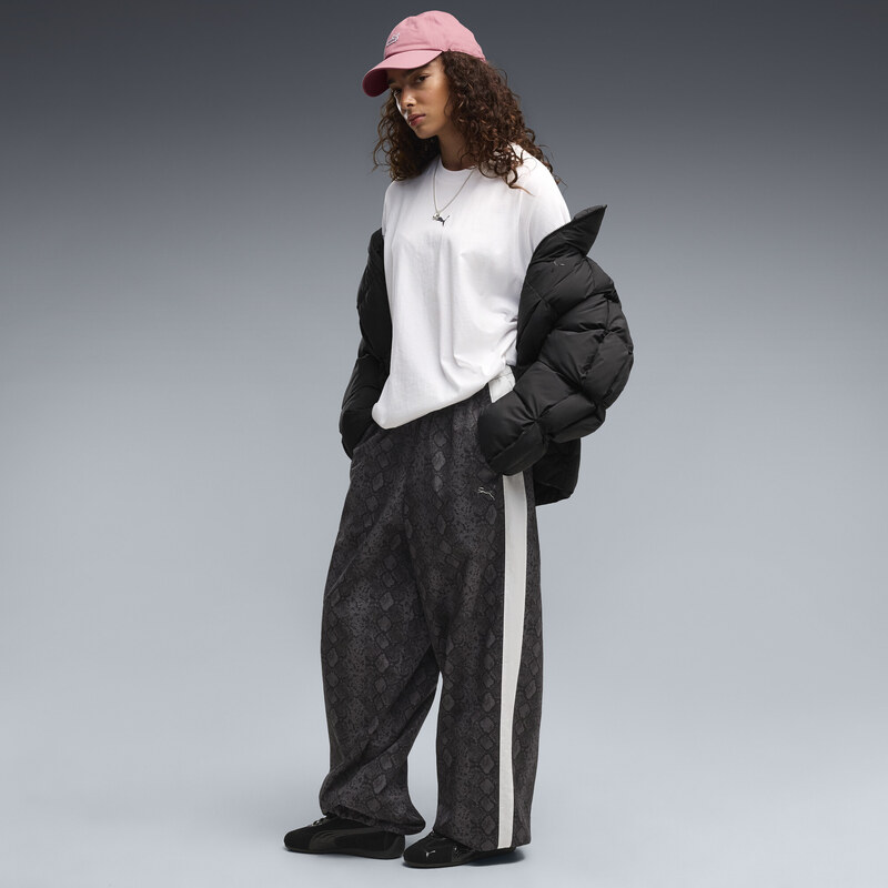 PUMA T7 Relaxed Snake Print Pants Women
