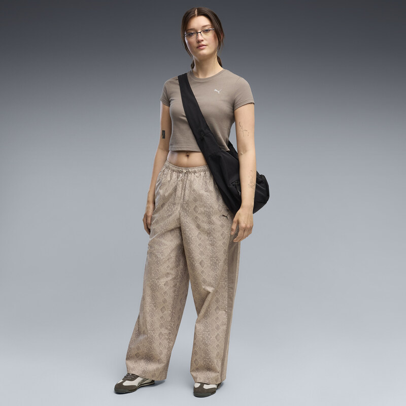 PUMA T7 Relaxed Snake Print Pants Women