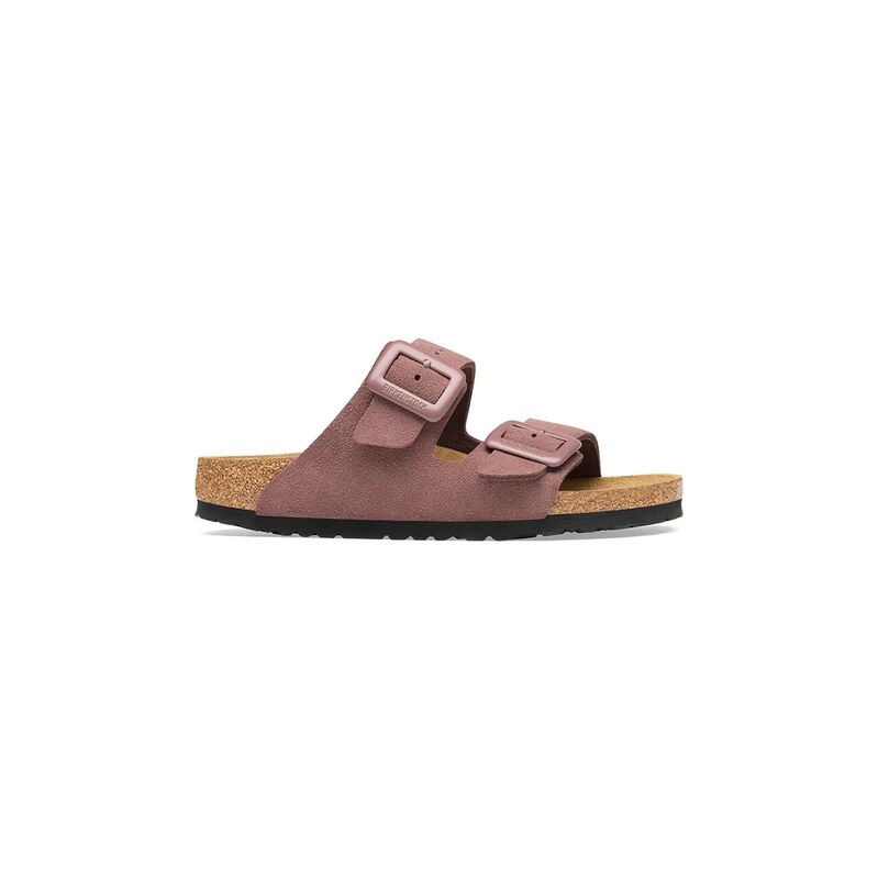 Birkenstock pantofle dámské semišové Arizona Suede Cushion