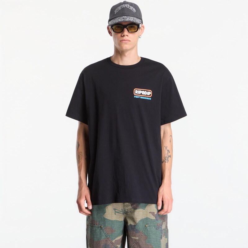 Tričko RIPNDIP Paint Tee Black M