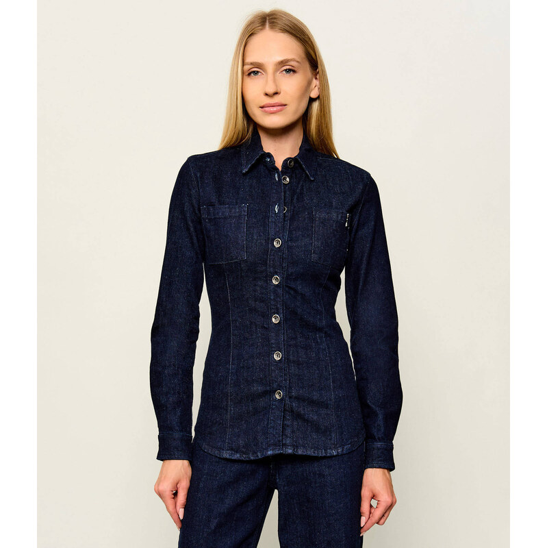 Patrizia Pepe Džínová košile | Slim Fit