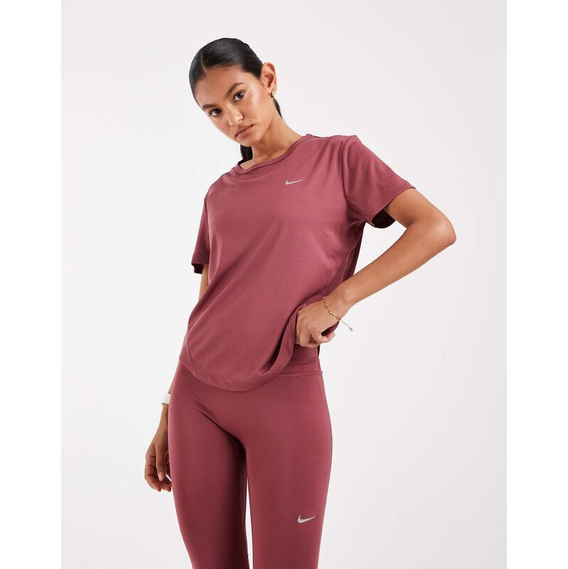 Nike Running Tempo Dri-FIT t-shirt in pink