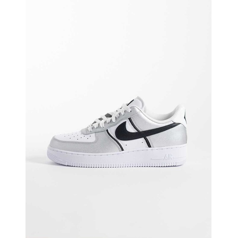 Nike Air Force 1 LV8 trainers in metallic and black