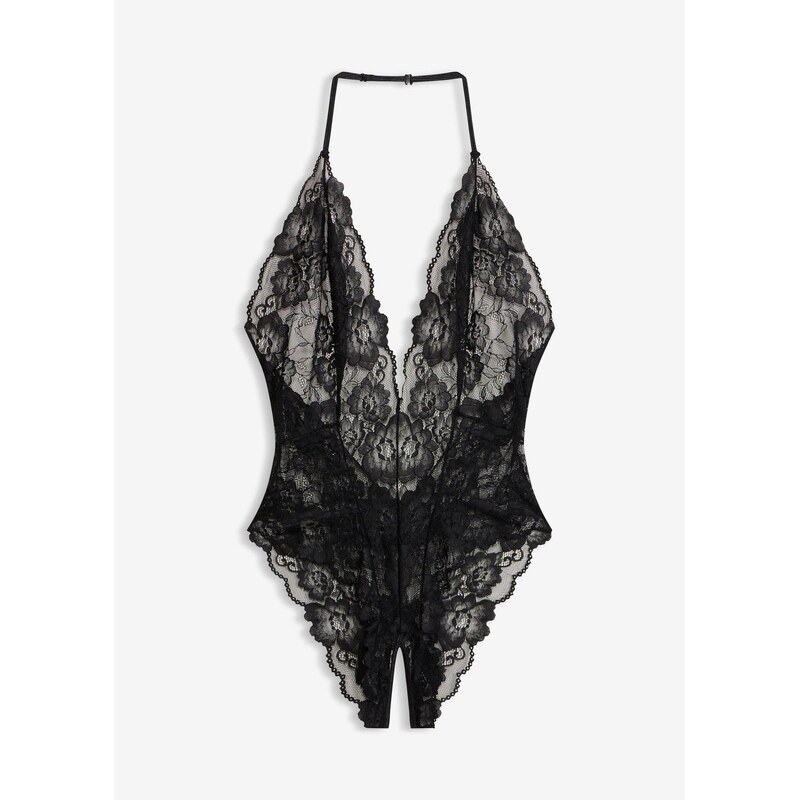 bonprix String body ouvert černá Žena