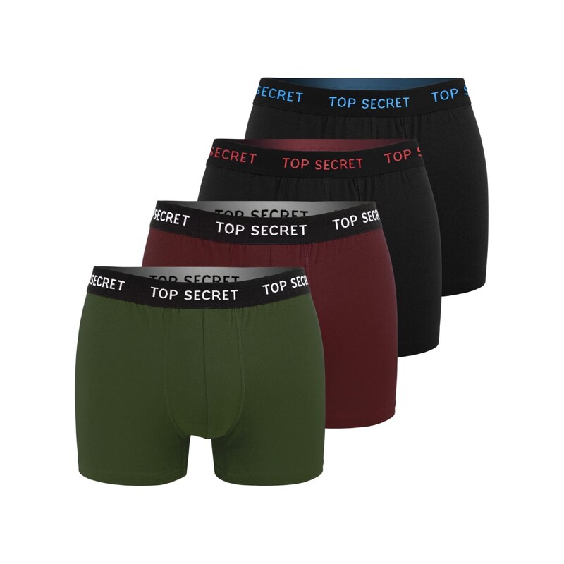Top Secret Boxerky zelená