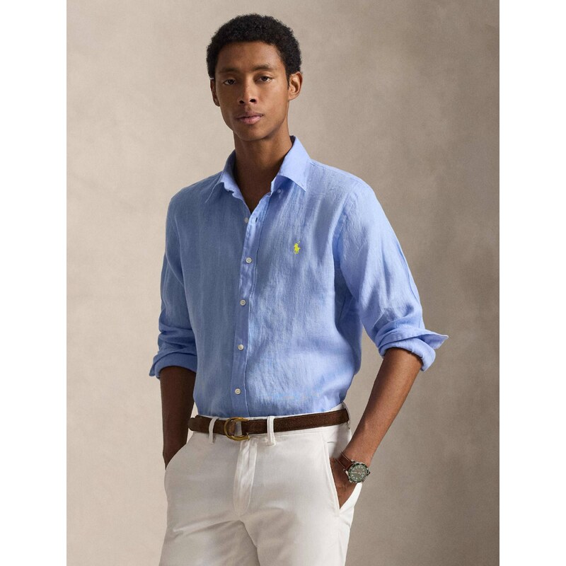 POLO RALPH LAUREN Lněná košile | Slim Fit