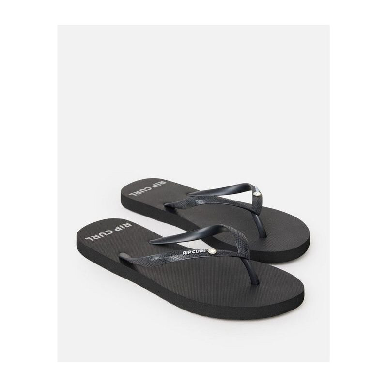 Plážové žabky RIP CURL Premium Surf Bloom Open Toe, černé