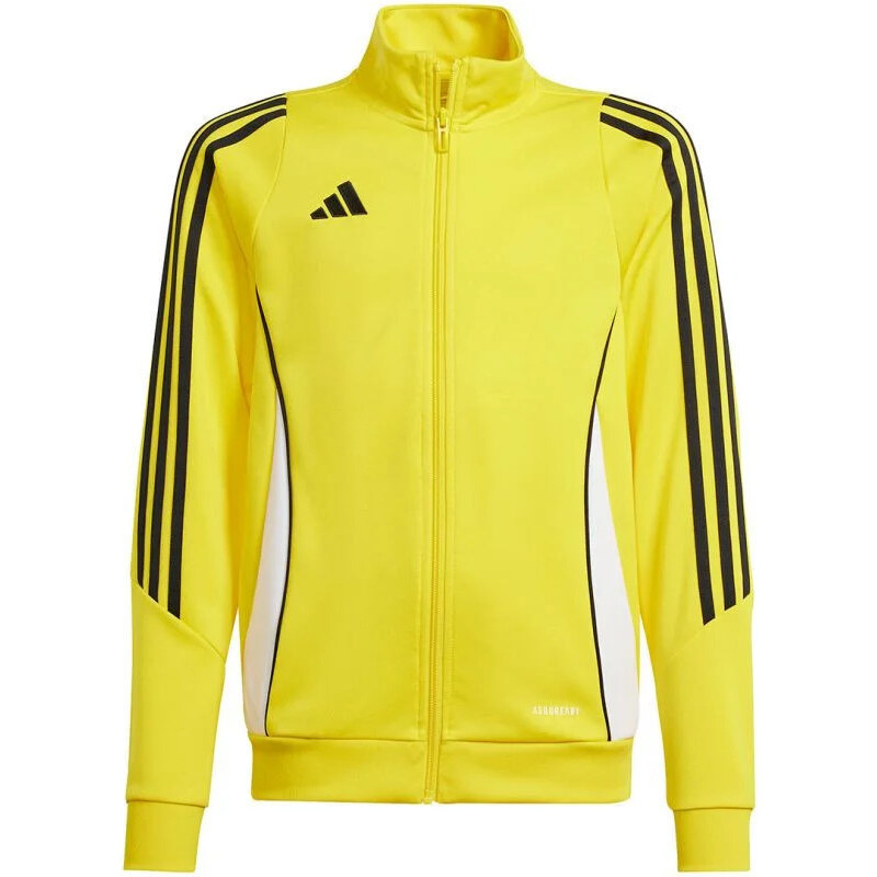 Dětská mikina Tiro 24 Training Jr IR9507 žlutá - Adidas