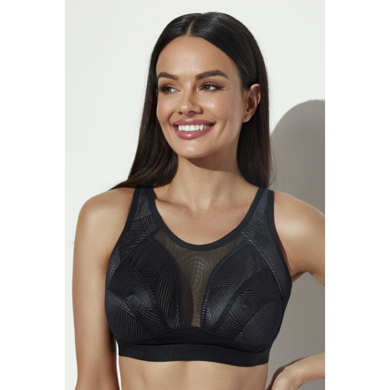 Měkká podprsenka bez kostic Ava 2305 Black