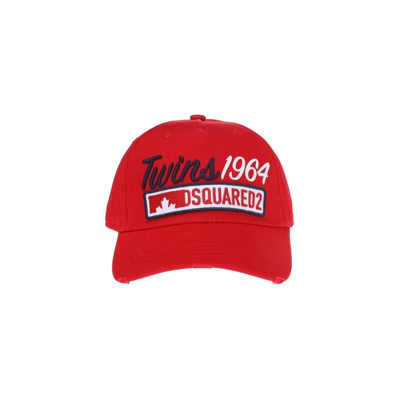 DSQUARED2 Kšiltovka Baseball Cap - BCM0169 červená