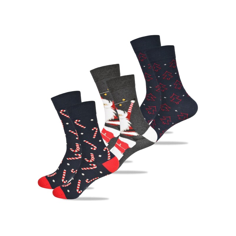 Lee Cooper Ponožky 3 Paar Weihnachtssocken von Lee Cooper als