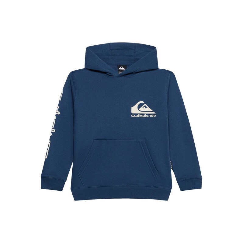 QUIKSILVER Mikina tmavě modrá / bílá