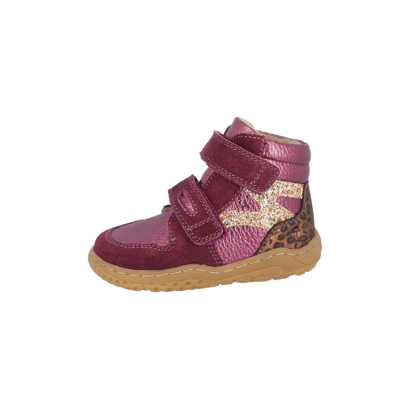 LURCHI Kozačky Samu 1 hnědá / zlatá / cyclam / pink