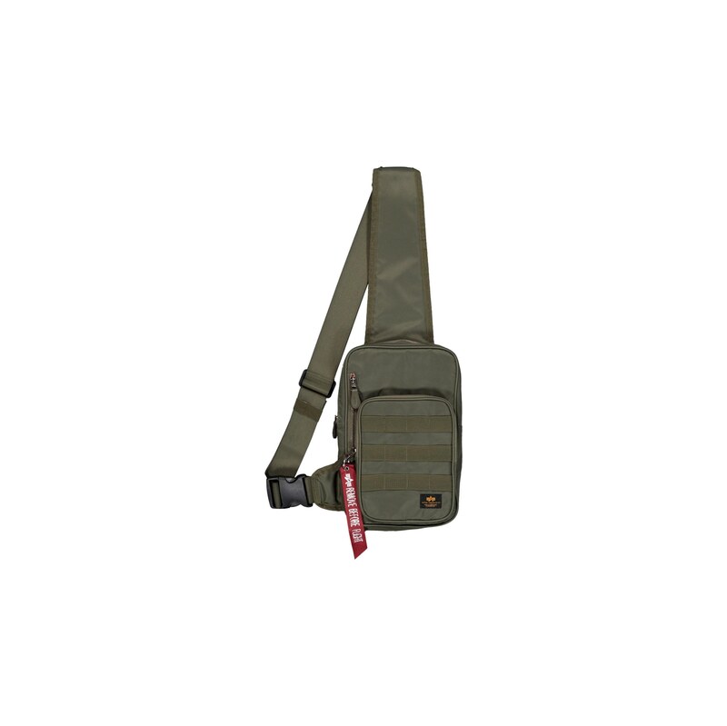 ALPHA INDUSTRIES Taška přes rameno olivová