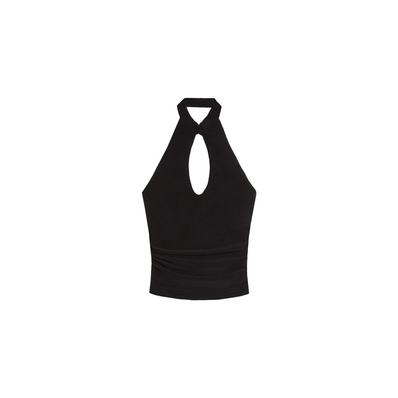 Bershka Top černá