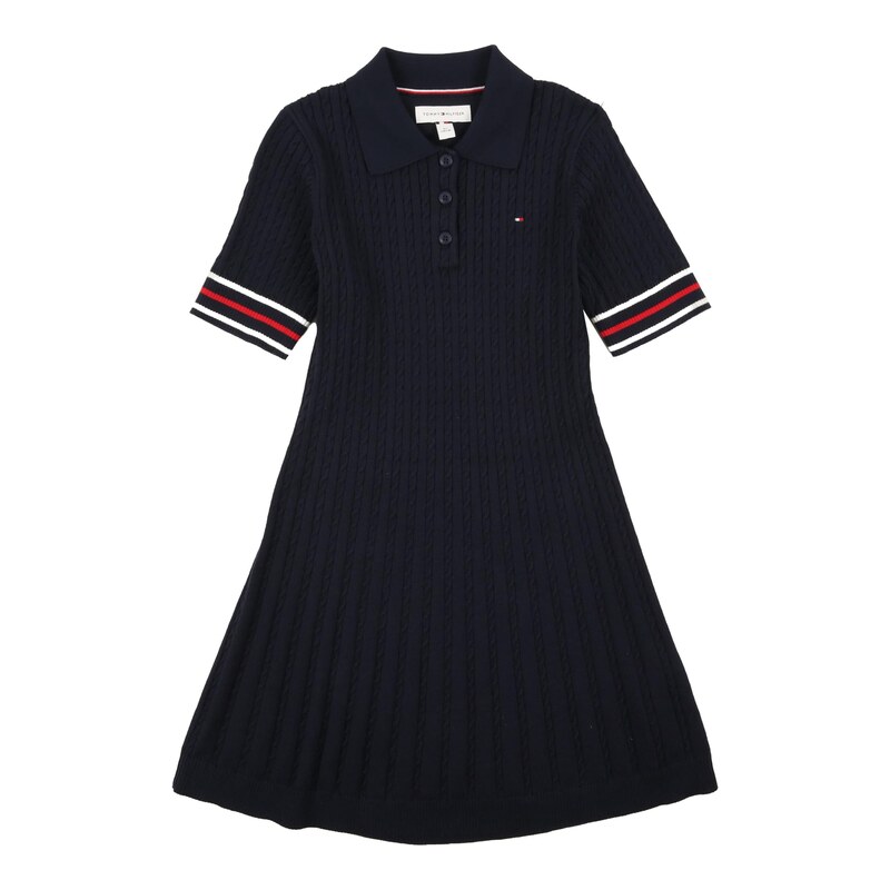 TOMMY HILFIGER Šaty námořnická modř / červená / bílá