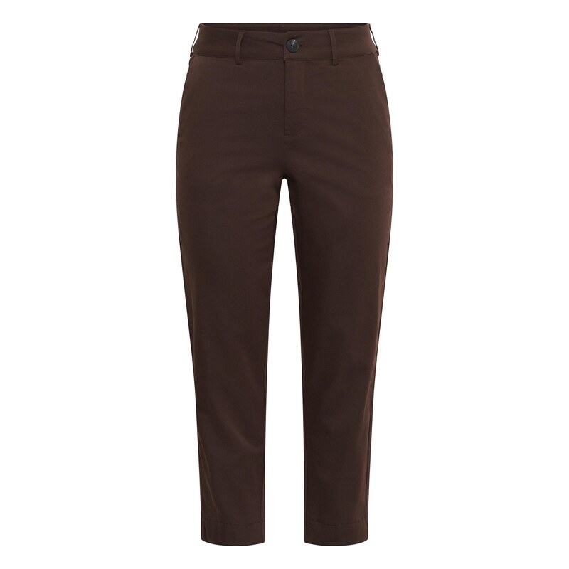 KAFFE CURVE Chino kalhoty KCleana mokka