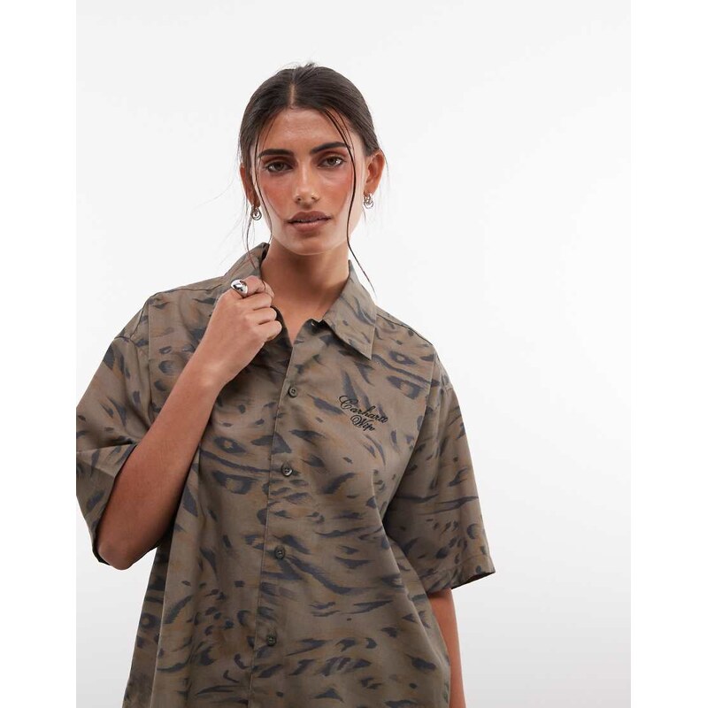 Carhartt WIP travon short sleeve shirt in multi