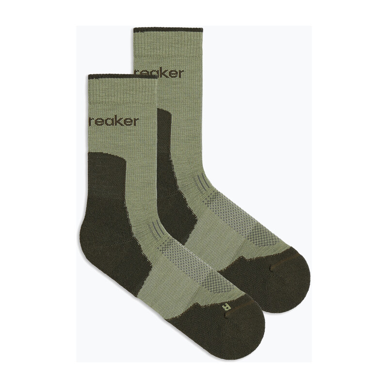 Dámské ponožky Icebreaker Merino Hike+ Light Crew lichen/dark loden 116756940