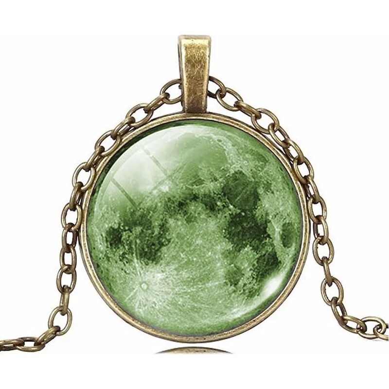 Lodestar Vintage náhrdelník s přívěškem Moon úplněk
