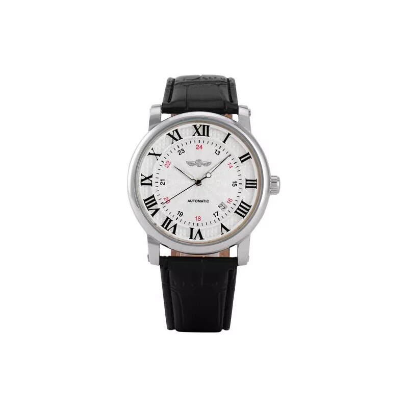 Winner mechanické hodinky s automatickým nátahem Gentle silver