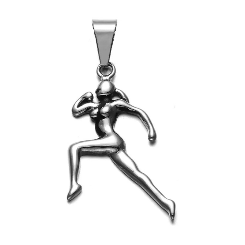 Impress Jewelry Přívěsek z chirurgické oceli Sport lady