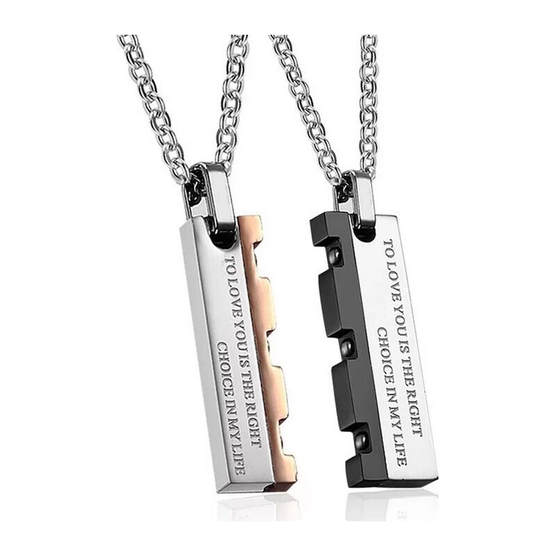 Impress Jewelry Ocelové přívěsky pro dva Love Sticks