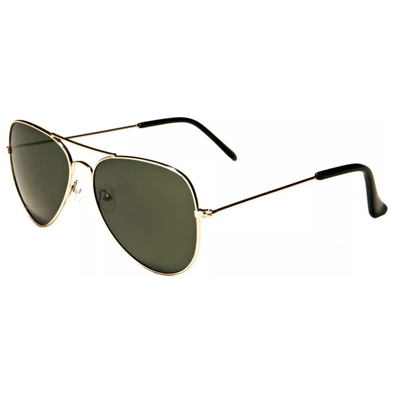 PolarSpex POLARIZED sluneční polarizační brýle Zlaté-zelené