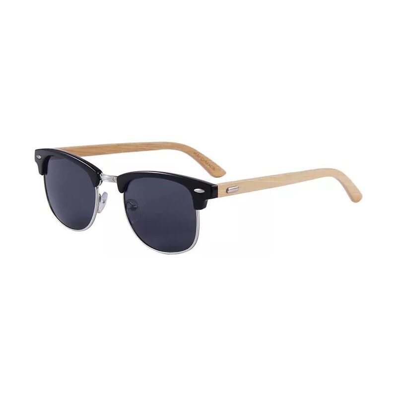 Wayfarer style Wayfarer dřevěné Old School sluneční brýle