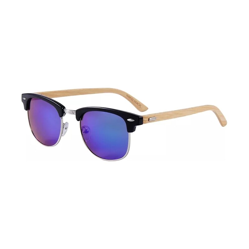 Wayfarer style Wayfarer dřevěné Old School sluneční brýle