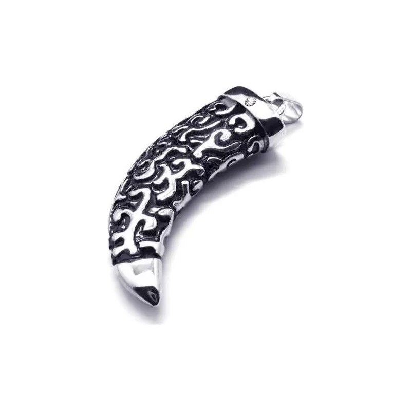 Impress Jewelry Přívěsek z chirurgické oceli Žraločí tesák