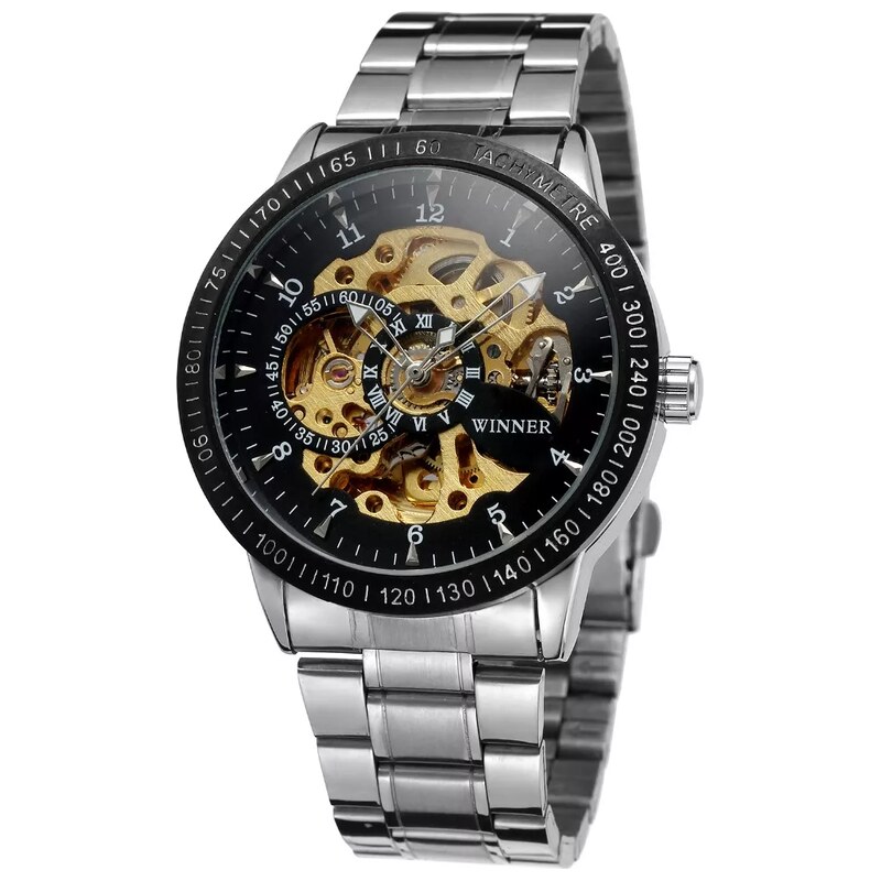 Winner mechanické hodinky s automatickým nátahem WH26MT4