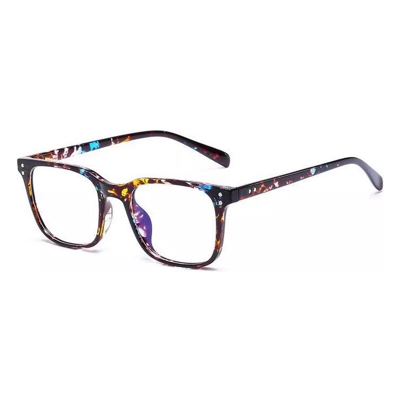 Wayfarer style Brýle blokující modré světlo pro hráče - Flowers