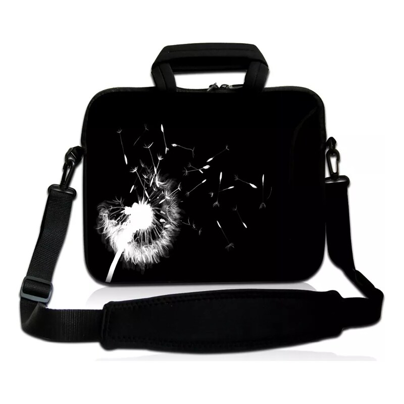 Huado taška přes rameno 15.6 Black dandelion