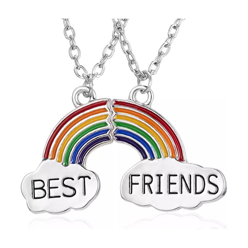 Impress Jewelry Sada řetízku přátelství Best Friends Rainbow