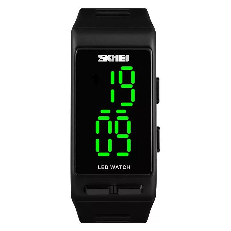 SKMEI 1364 LED hodinky Twiddle Černé