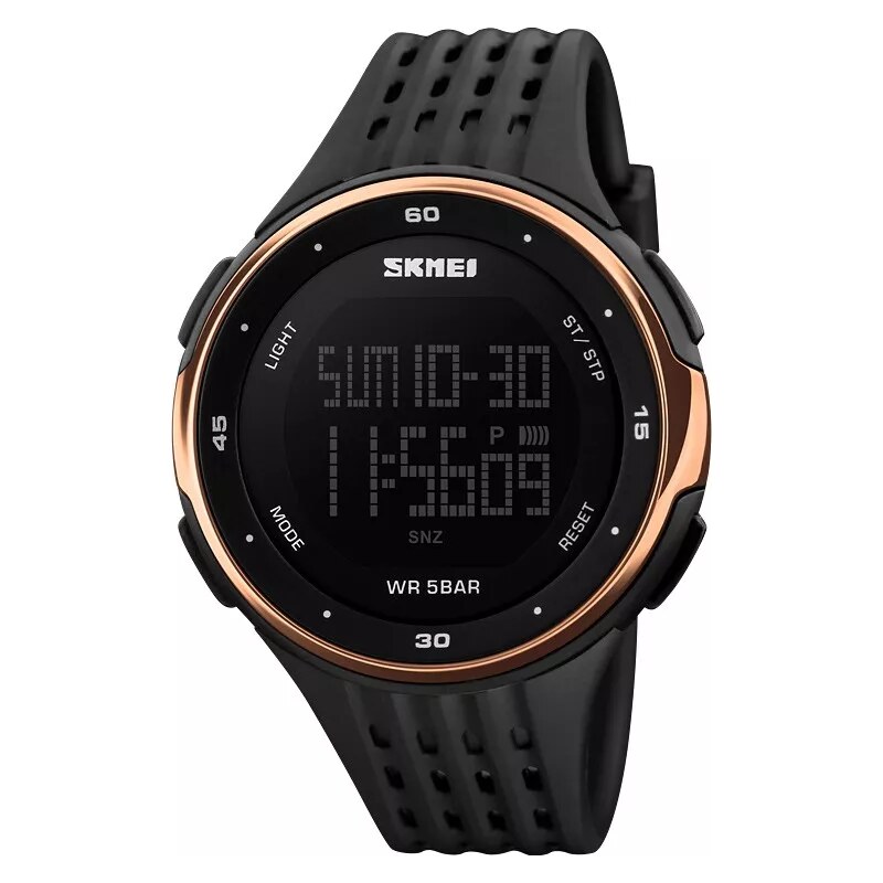 SKMEI 1219 sportovní hodinky RunFun Rose Gold
