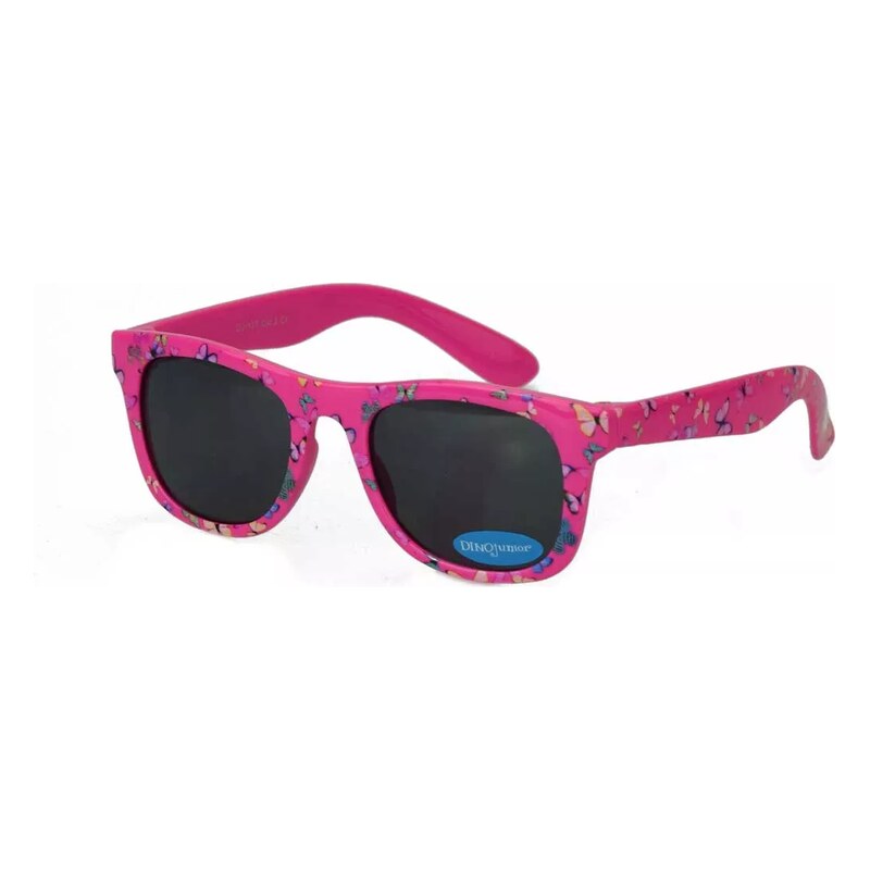 Dino Junior sluneční brýle Wayfarer Růžový motýlci