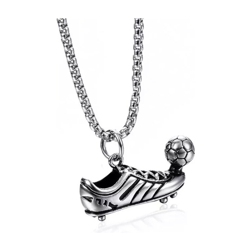 Impress Jewelry Přívěsek z chirurgické oceli Kopačka s míčem