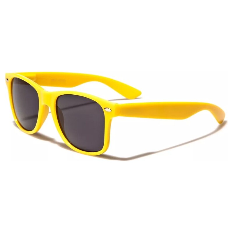 Retro Optix sluneční brýle wayfarer Žluté