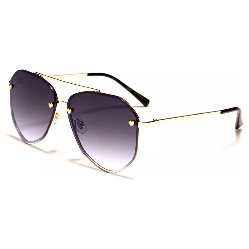 Olympic eyewear GISELLE dámské Sluneční brýle Aviatorky Černé