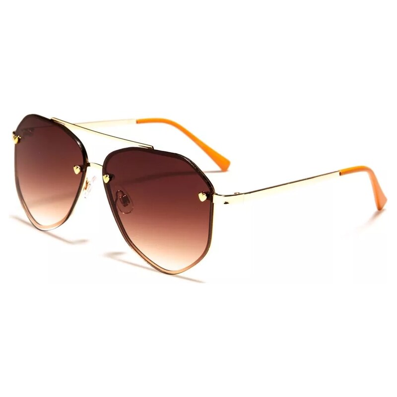 Olympic eyewear GISELLE dámské Sluneční brýle Aviatorky Oranžové