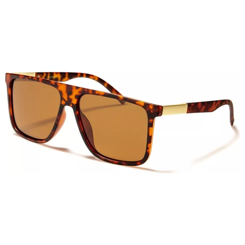 PolarSpex POLARIZED CLASSIC FLAT TOP sluneční brýle Leopard