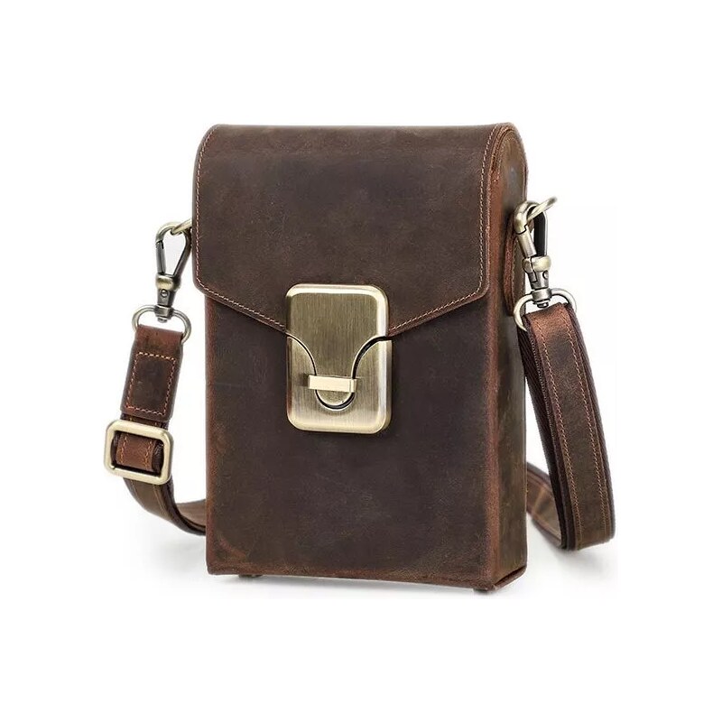 Contacts pánská kožená crossbody taška Sastre