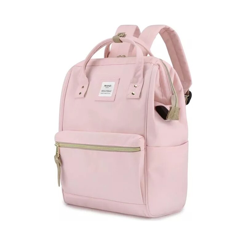 Himawari studentský batoh s USB Holly Růžový 19L