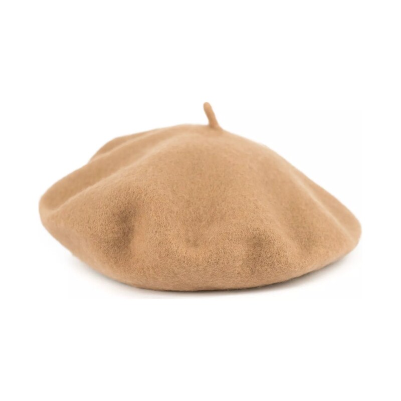 Artofpolo Dámský baret Daily classic Tmavě béžový