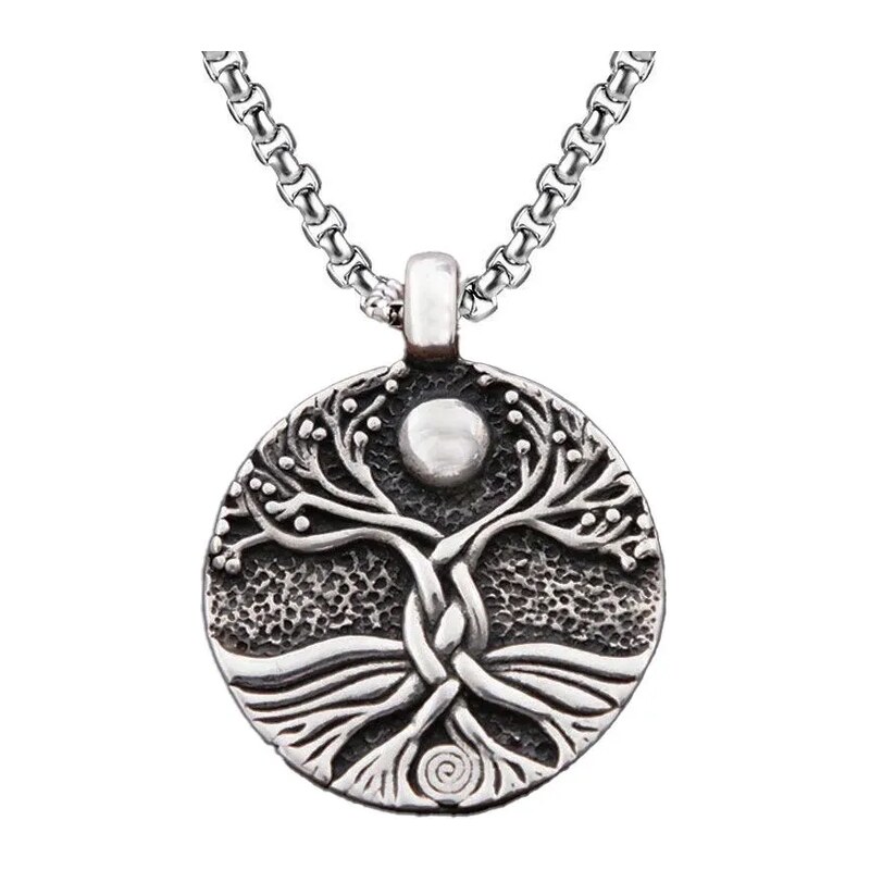 Impress Jewelry Přívěsek z chirurgické oceli Keltský Strom
